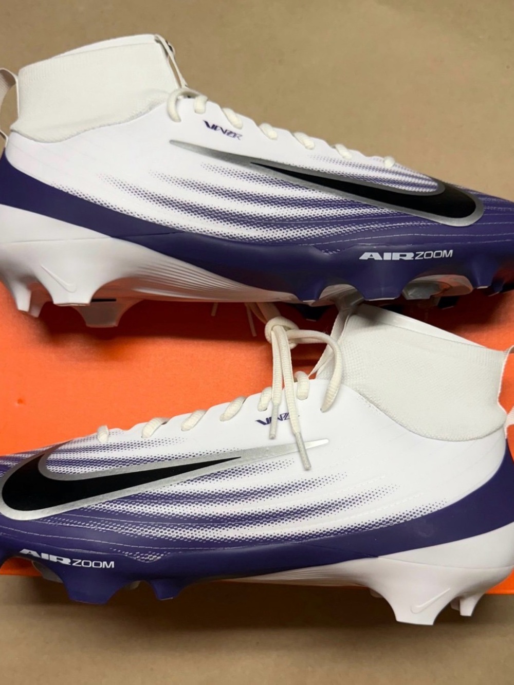 Nike Zoom Air Vapor Pro 1 TB Mens football cleats size 15 NEW!